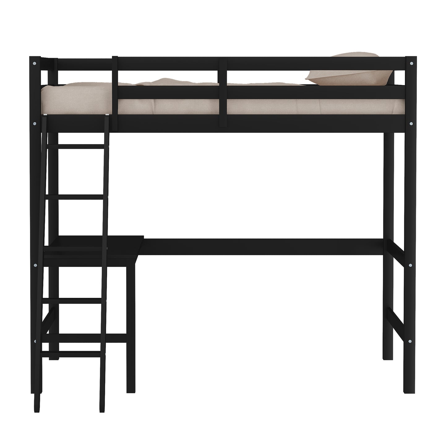 Granwood Wood Twin Loft Bed