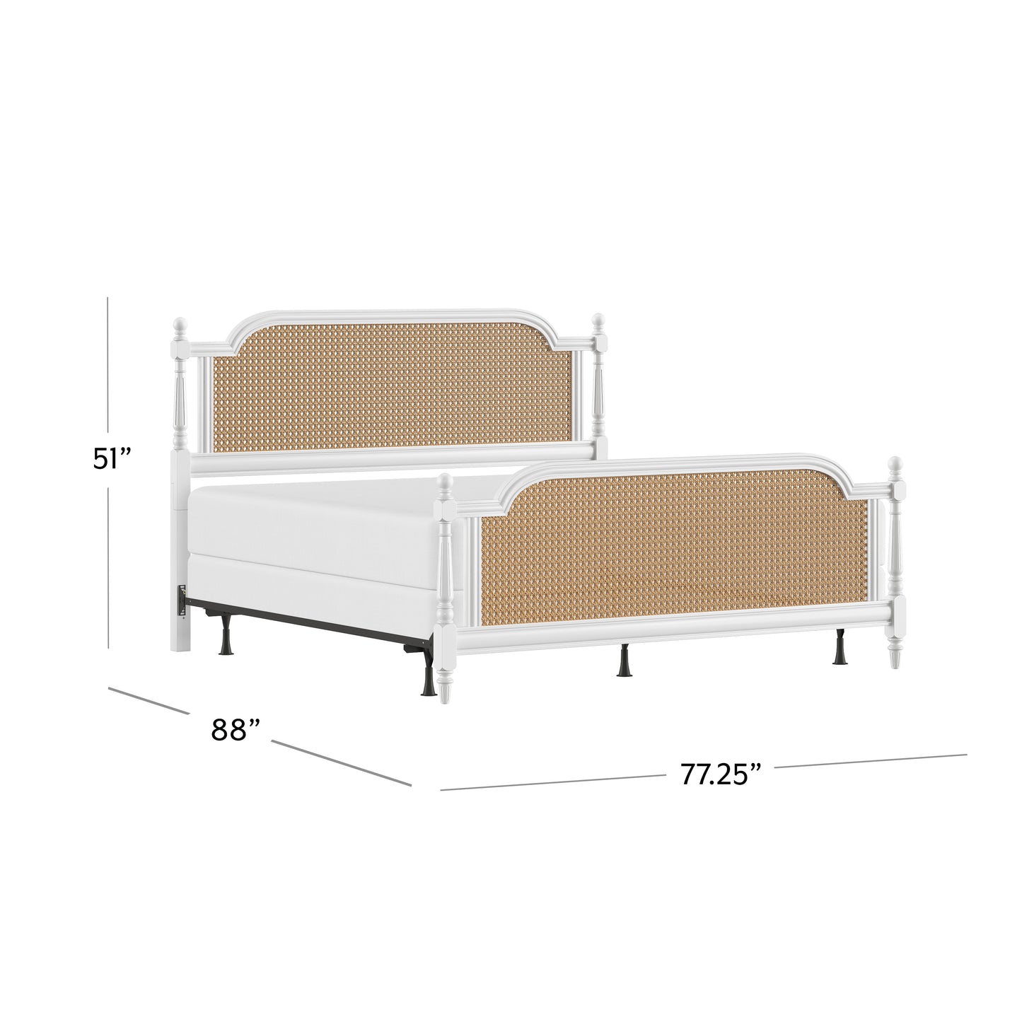 Melanie Wood Bed