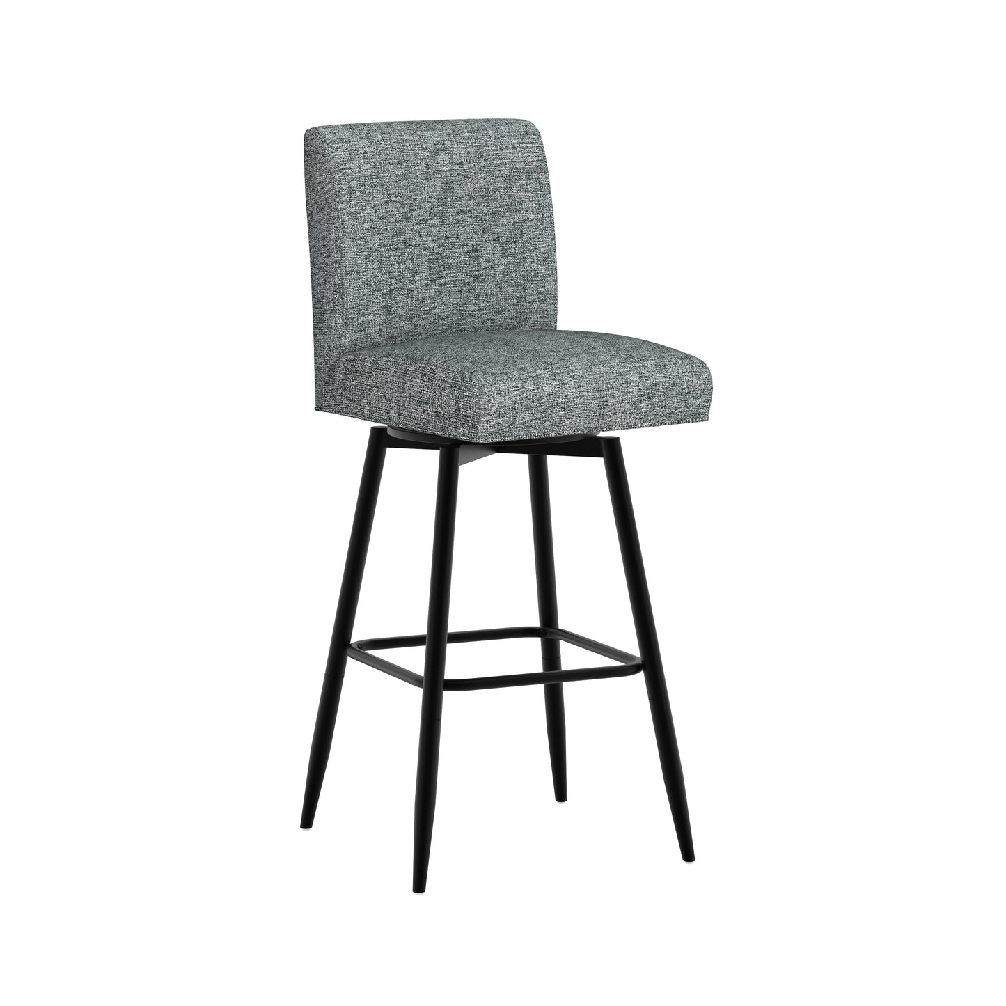 Uniquely Yours Metal Stool, Parson / Graphite / Black