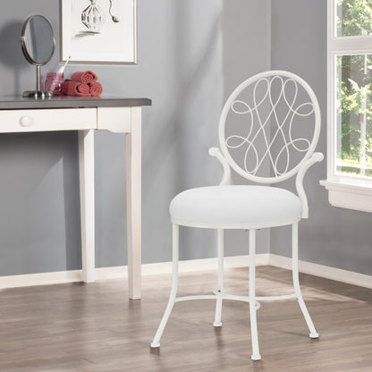 O'Malley Metal Vanity Stool