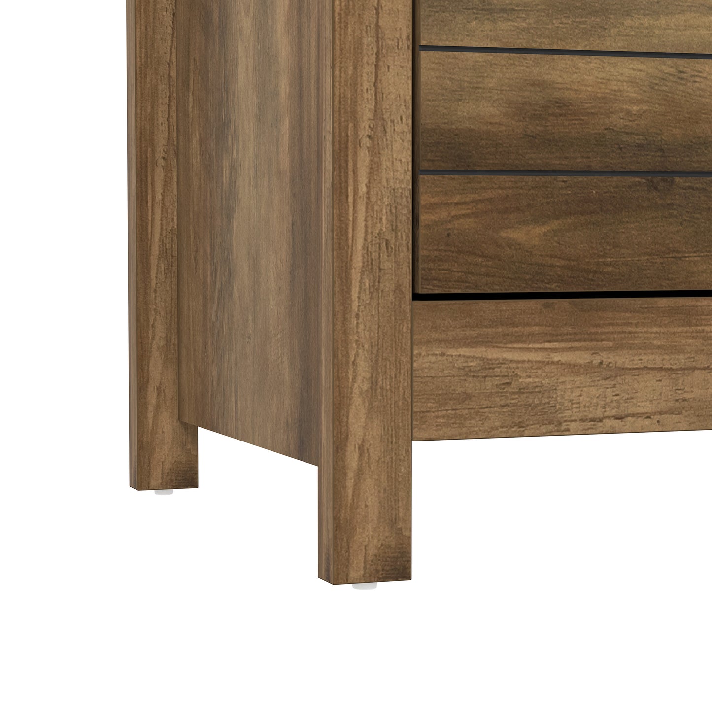 Lancaster Wood 4 Drawer Dresser