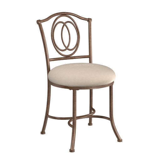 Emerson Metal Vanity Stool