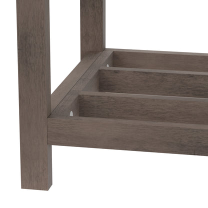 Amelia Wood Vanity Stool