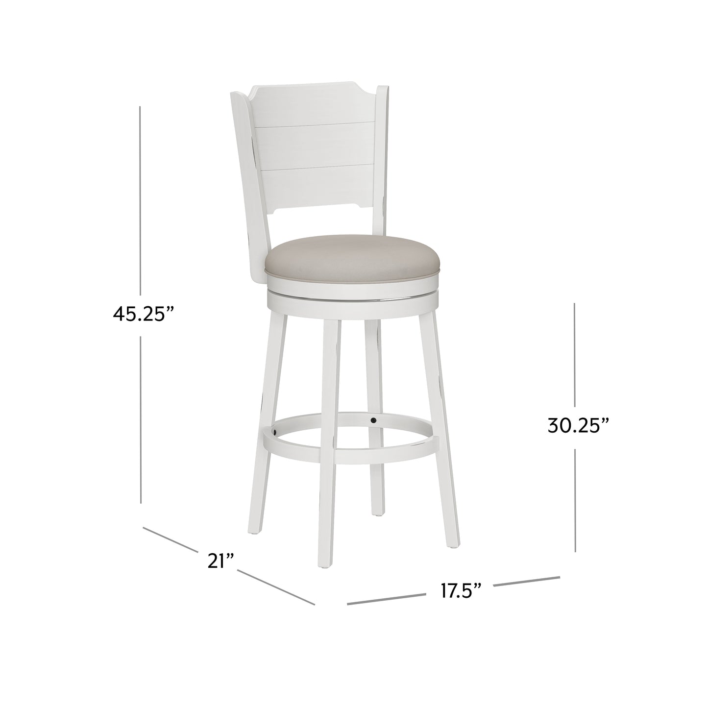 Clarion Wood Stool