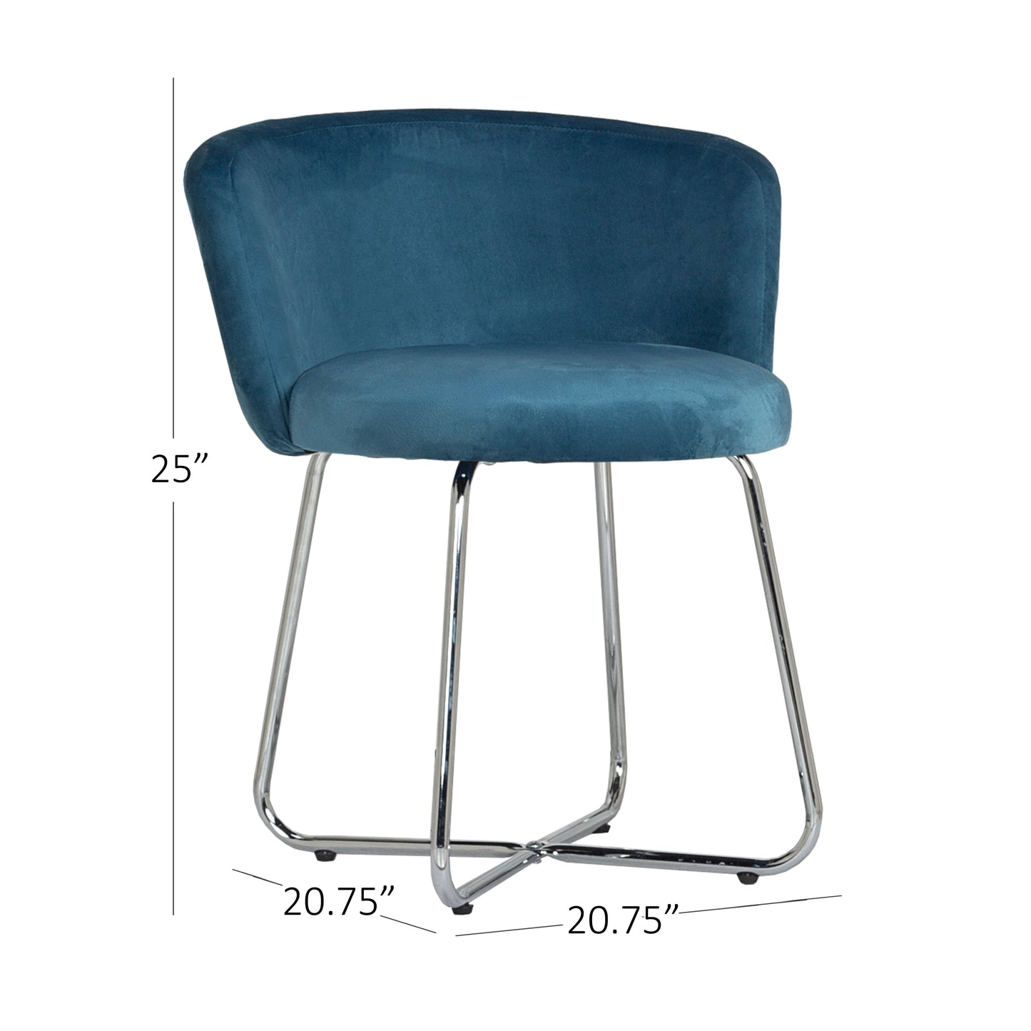 Marisol Metal Vanity Stool