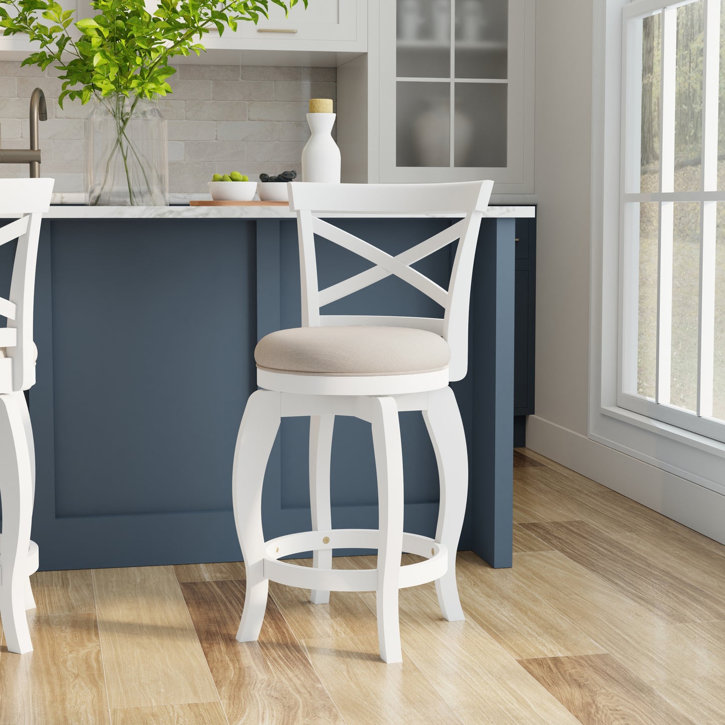 Saddlebrook Wood Stool