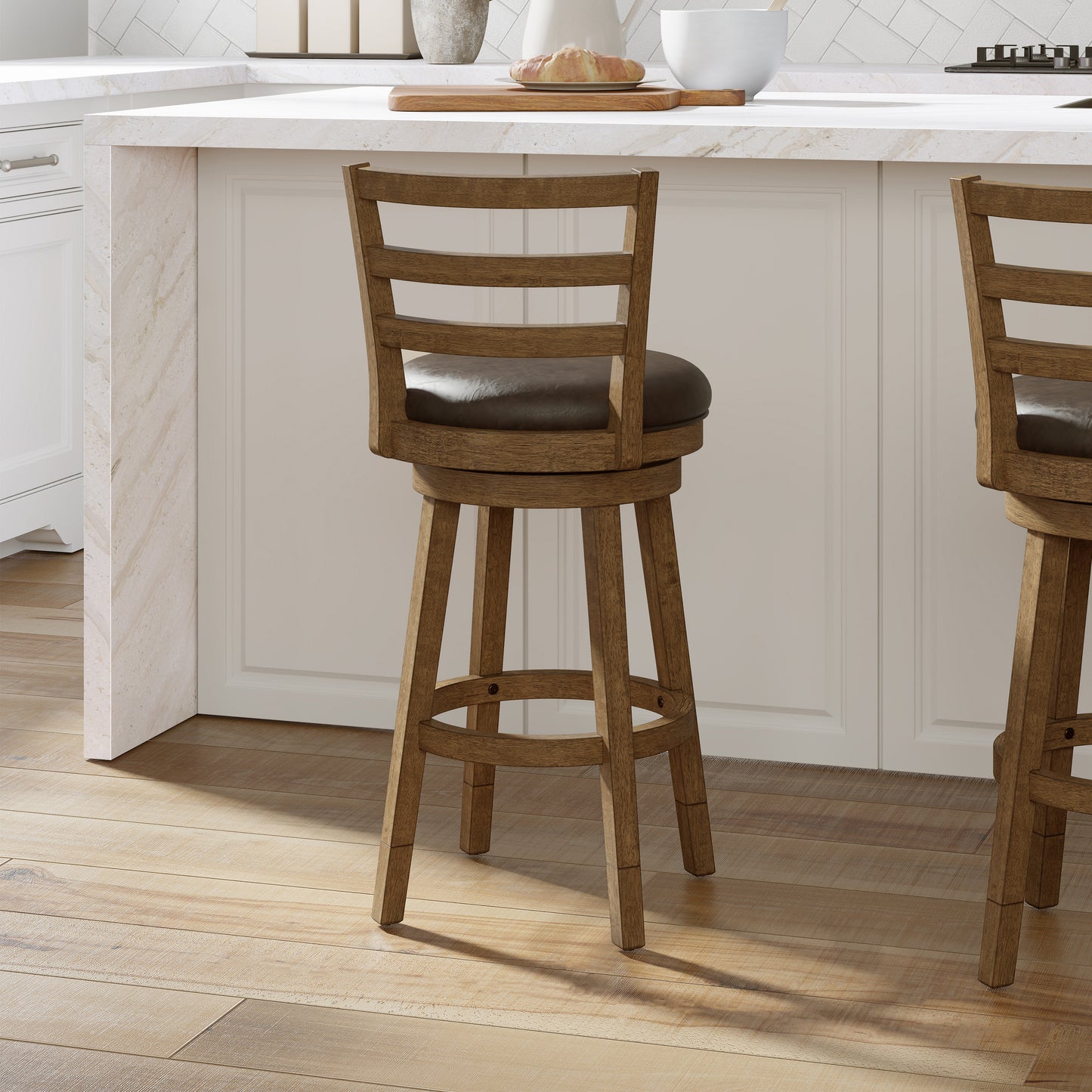 Ronan Wood Counter and Bar Stools