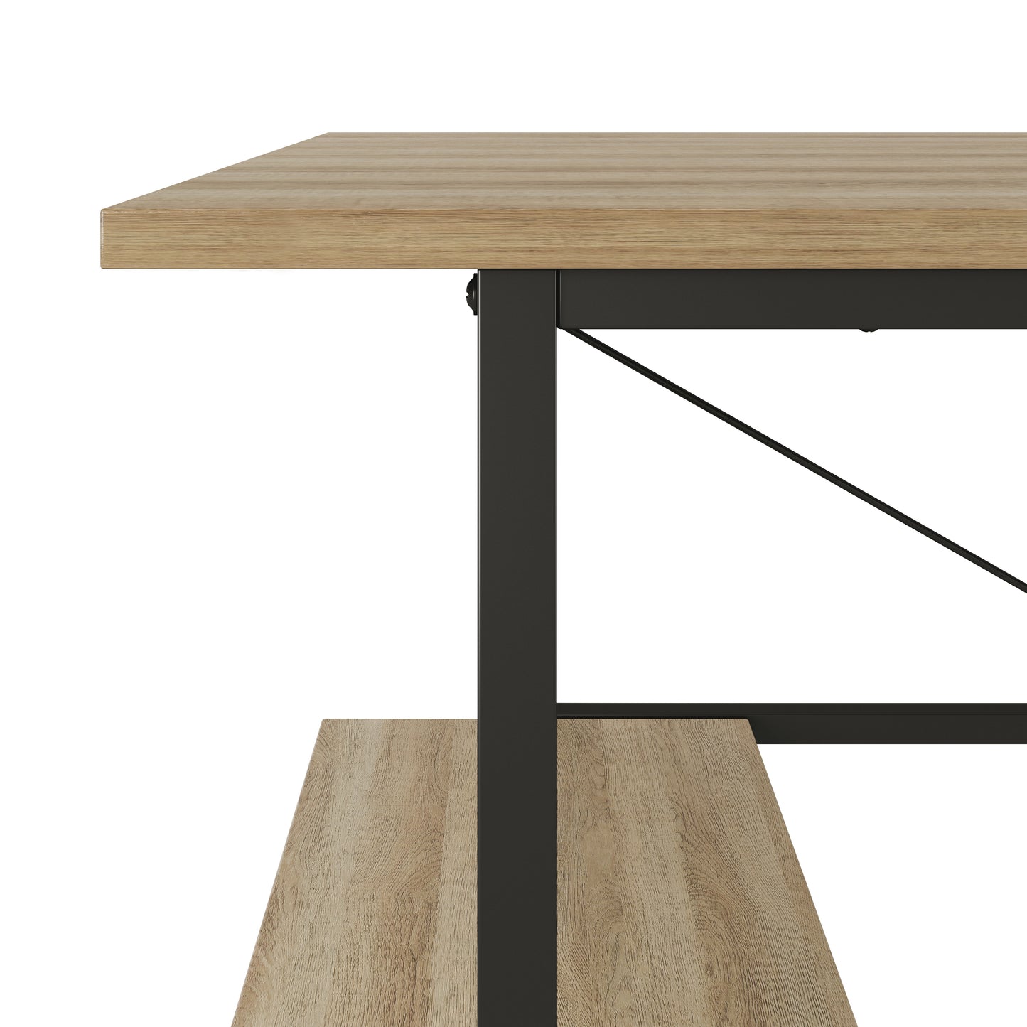 Pierce Metal Desk