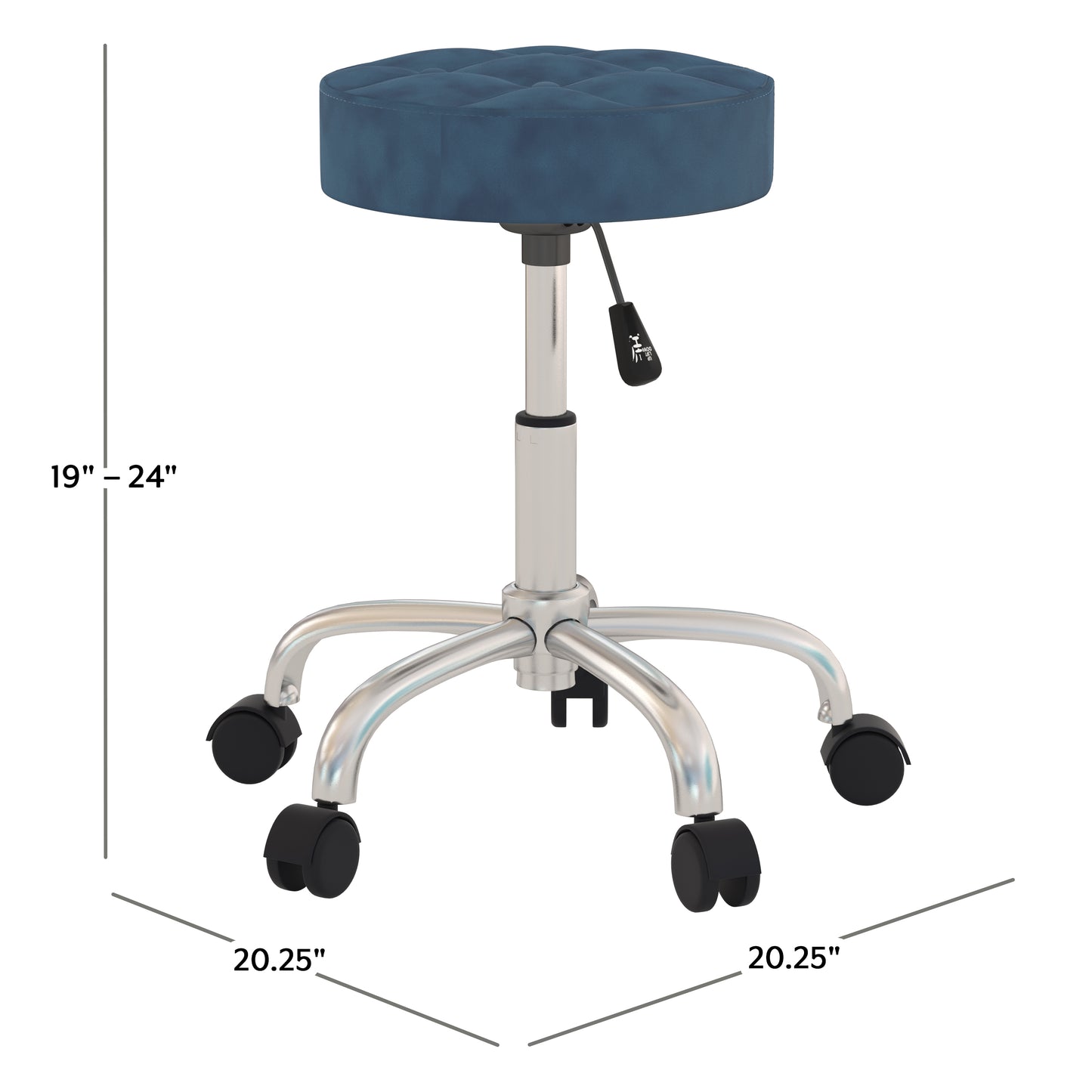 Nora Metal Vanity Stool
