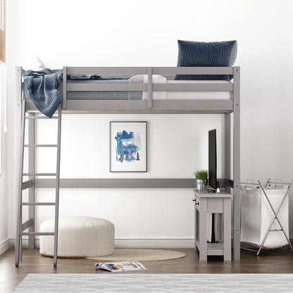 Campbell Wood Loft Bed