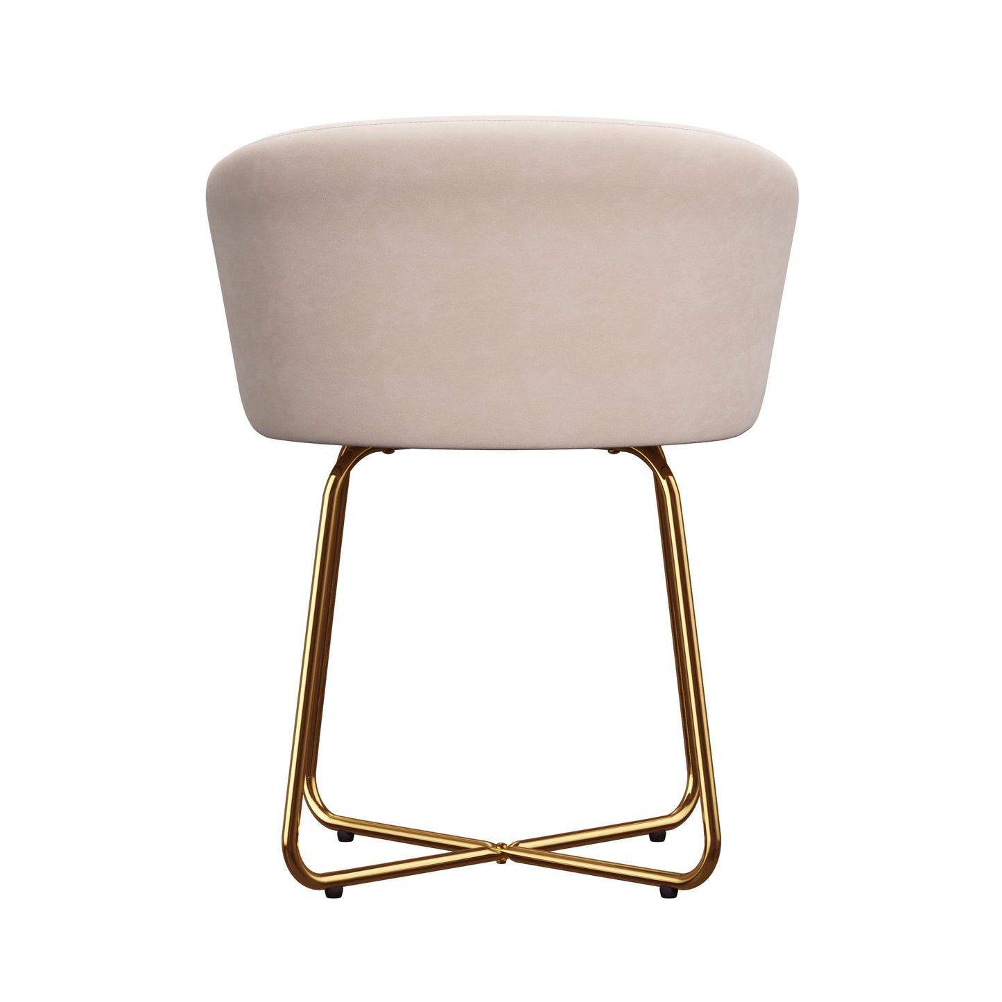 Callista Metal Vanity Stool
