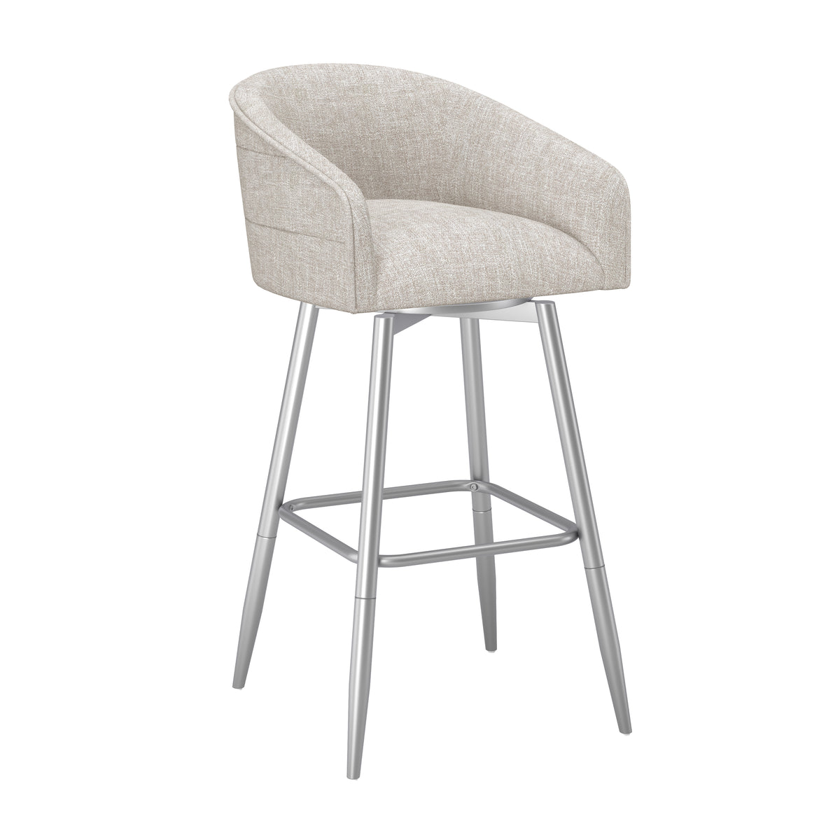 Barrel Back Oatmeal Silver