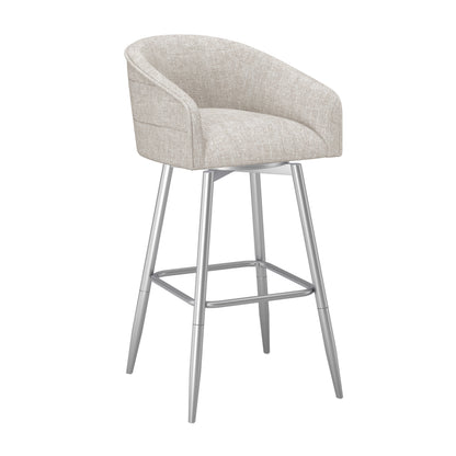 Barrel Back Oatmeal Silver