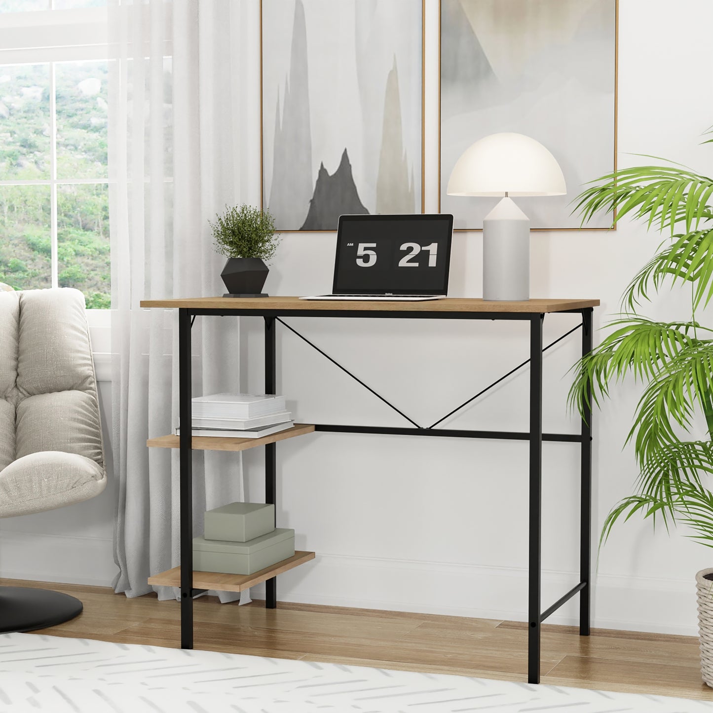 Pierce Metal Desk