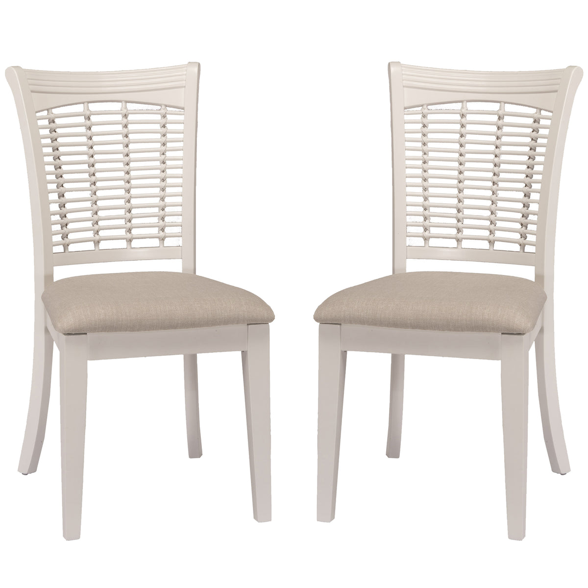 Bayberry Wood Dining Chair, Set of 2, White