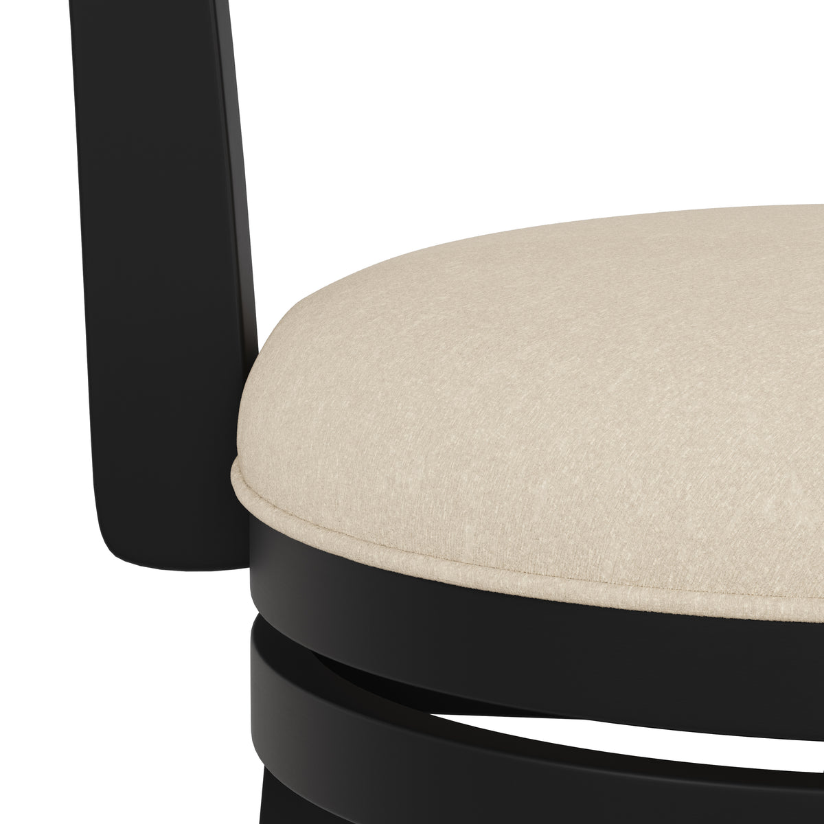 Clarion Wood Swivel Stool