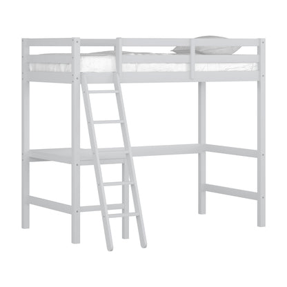 Caspian Wood Twin Loft Bed