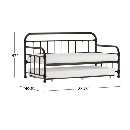 Kirkland Metal Daybed with Trundle