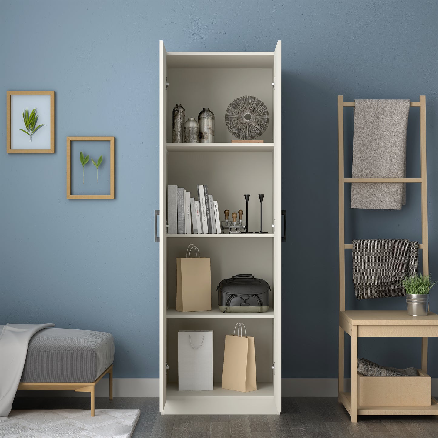 Lancaster Wood Kitchen Pantry
