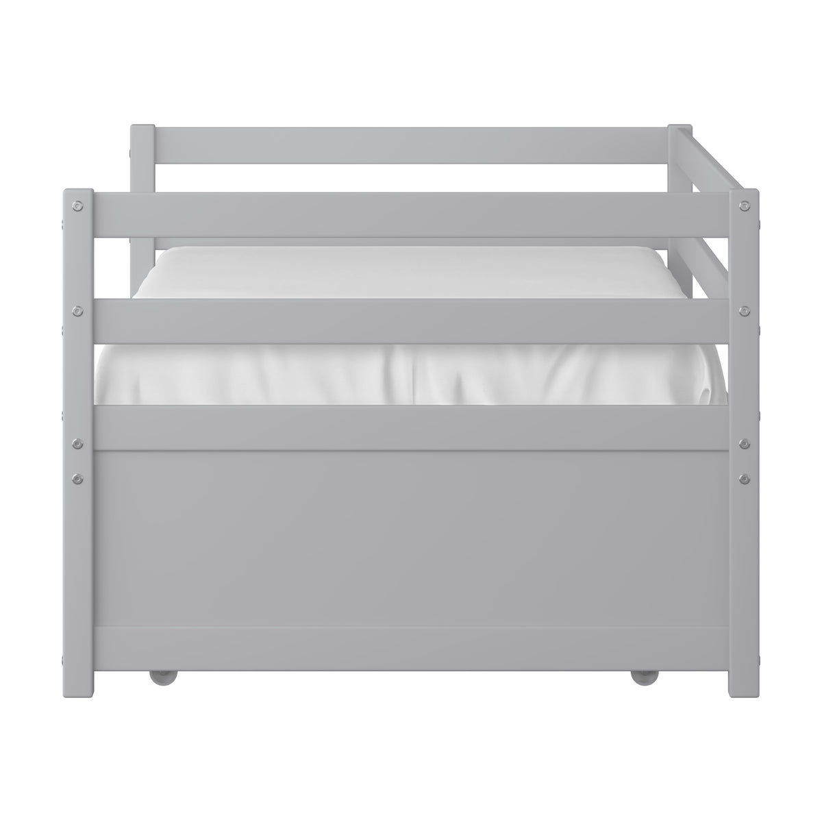 Caspian Wood Daybed, Gray