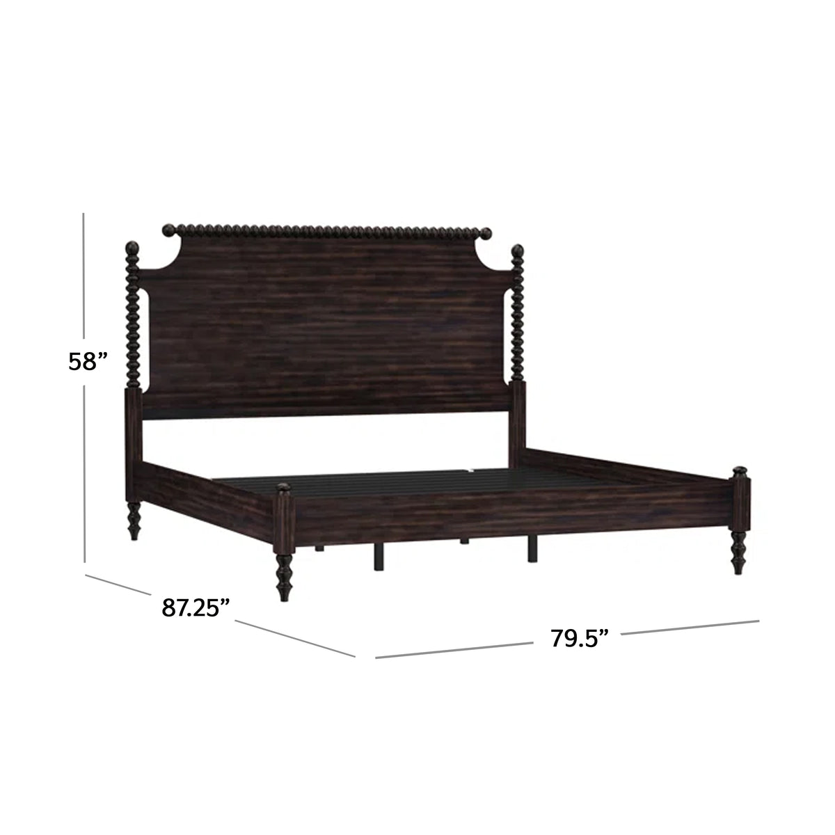 Cape Lane Wood Panel Bed