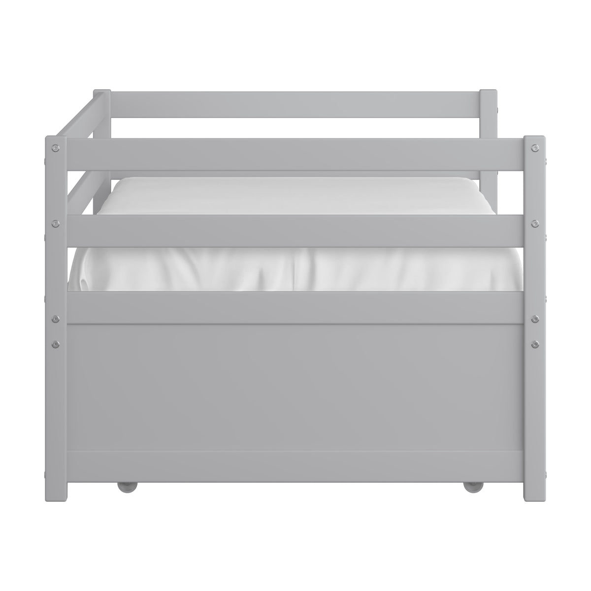 Caspian Wood Daybed, Gray