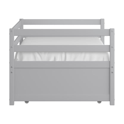 Caspian Wood Daybed, Gray