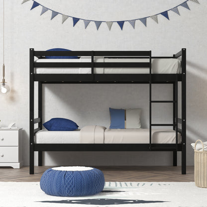 Campbell Wood Bunk Bed with Ladder