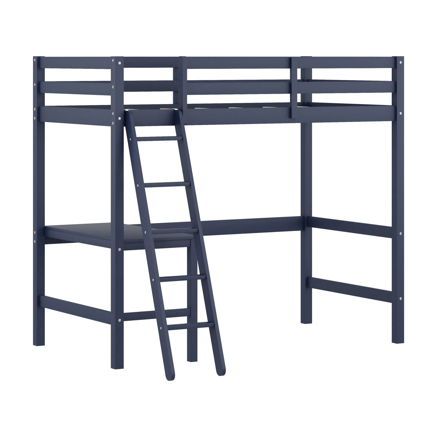 Caspian Wood Twin Loft Bed