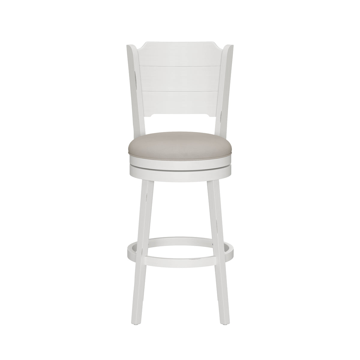Clarion Wood Swivel Stool