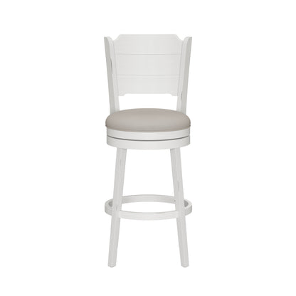 Clarion Wood Swivel Stool