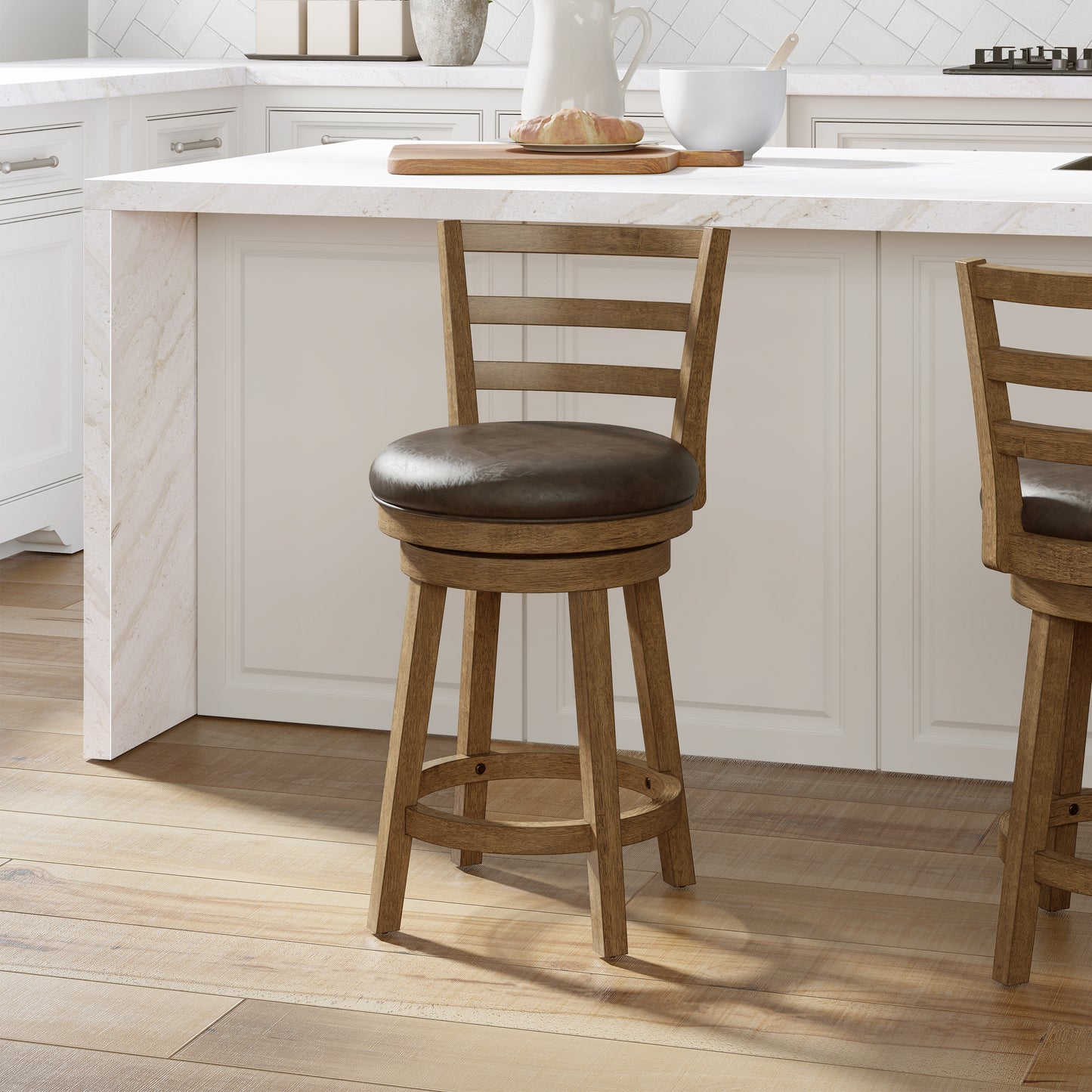 Ronan Wood Counter and Bar Stools