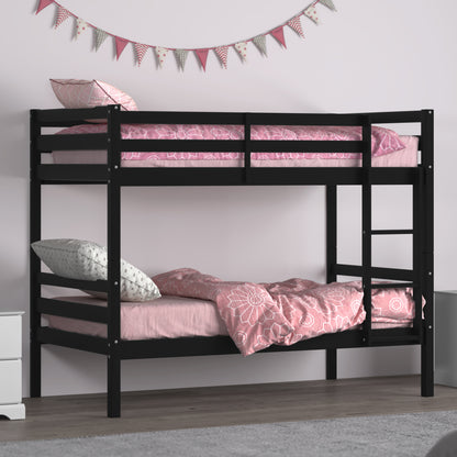 Campbell Wood Bunk Bed with Ladder