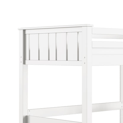 Lake House Wood Loft Bed