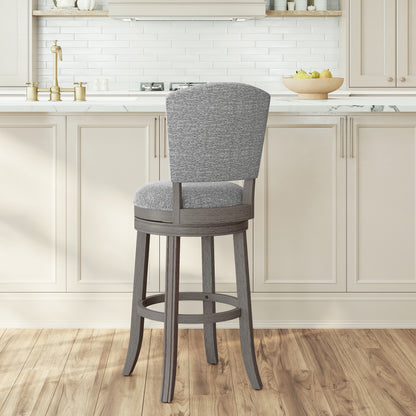 Santa Clara II Wood Stool