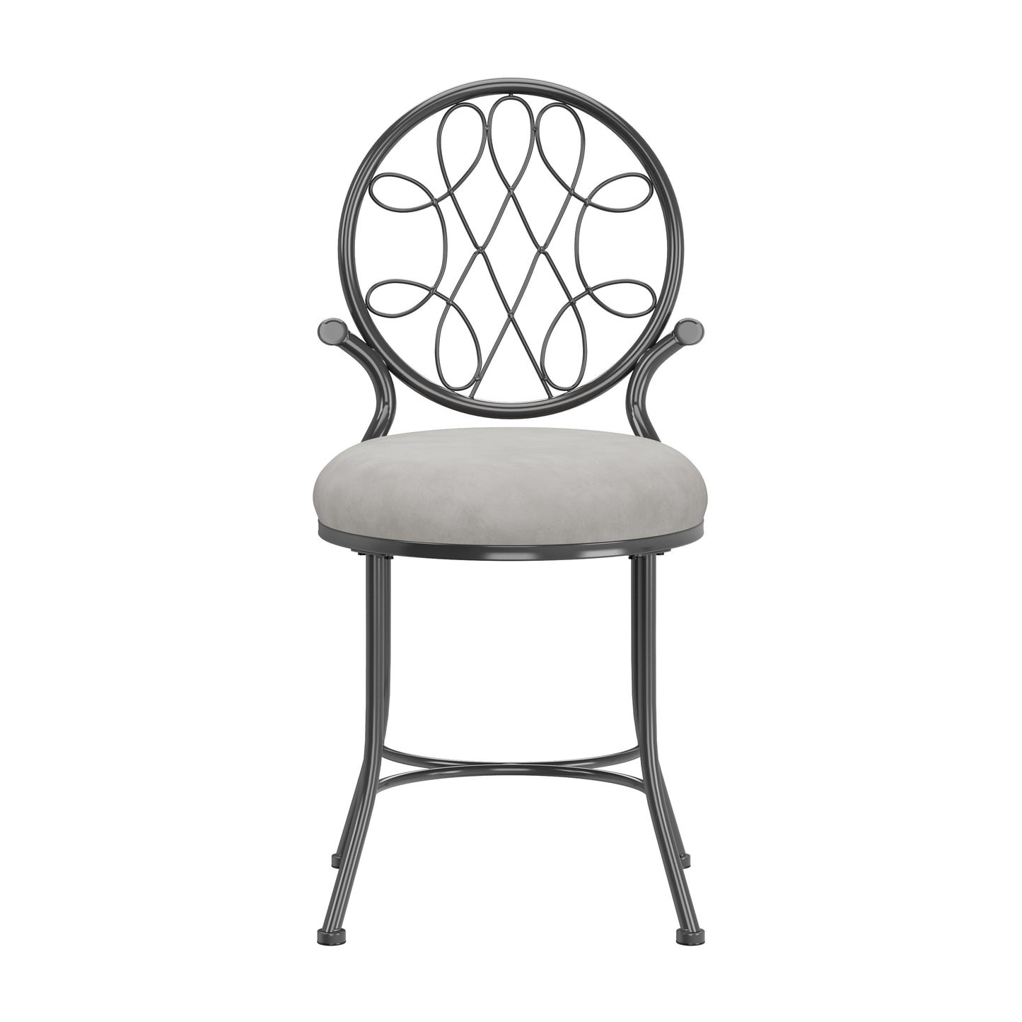 O'Malley Metal Vanity Stool