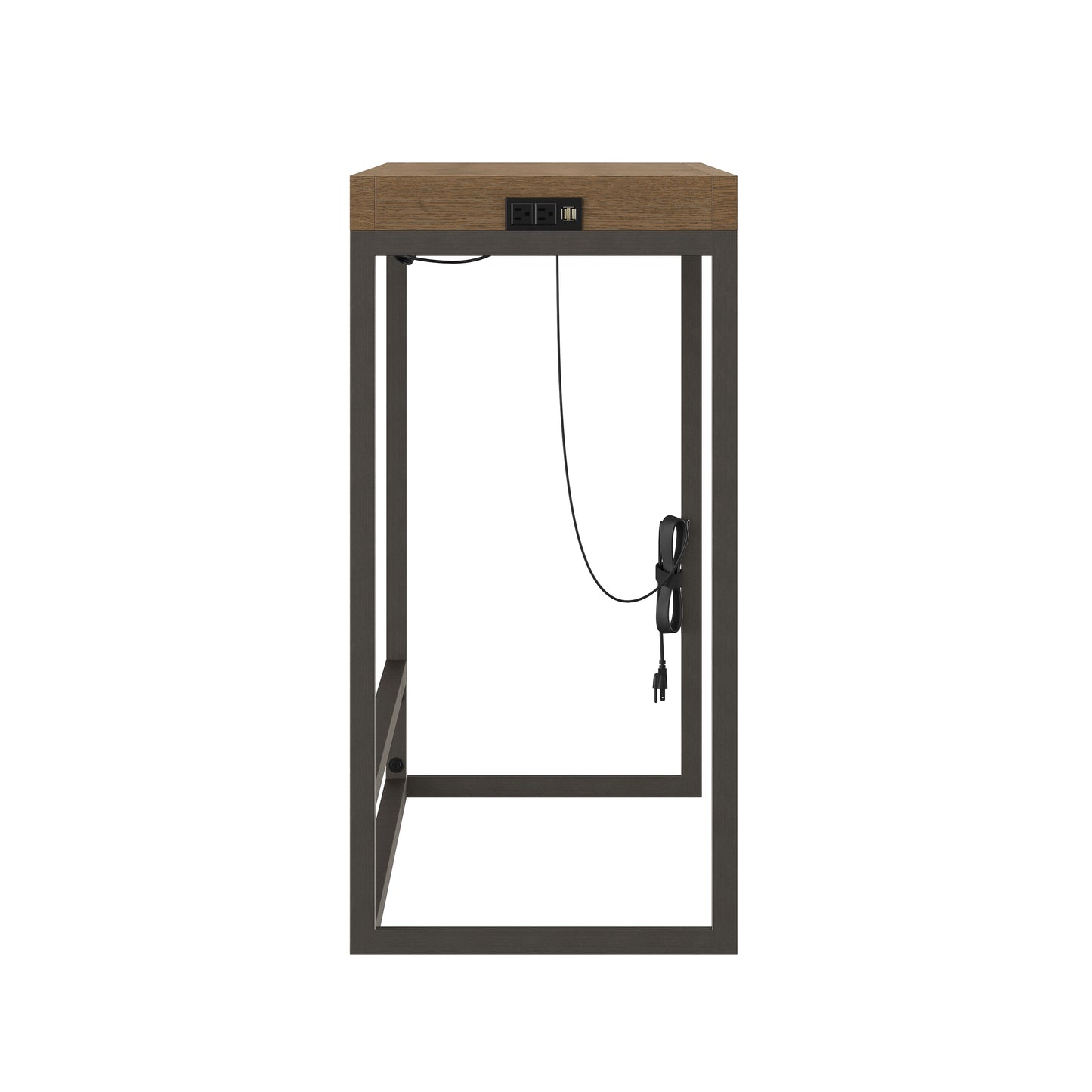 Reserve Wood and Metal Sofa Table