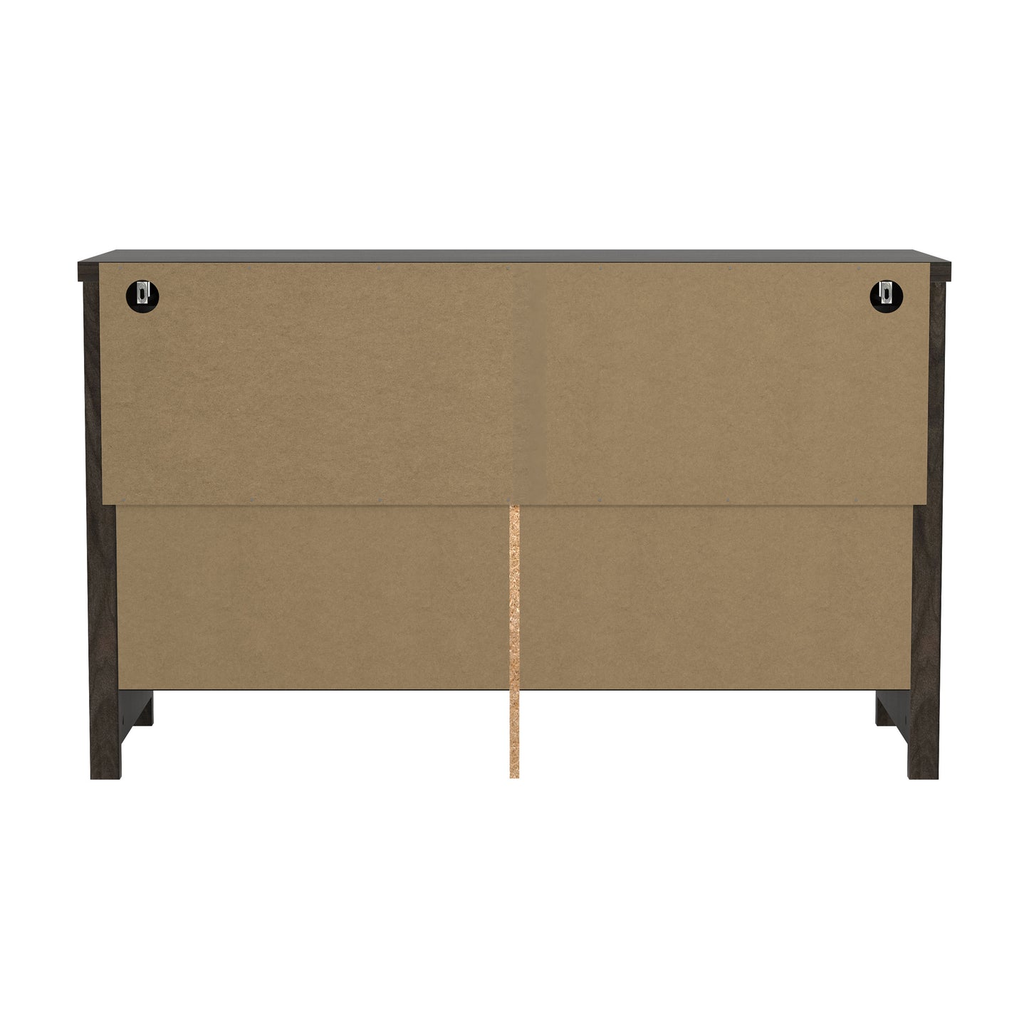 Lancaster Wood 6 Drawer Dresser