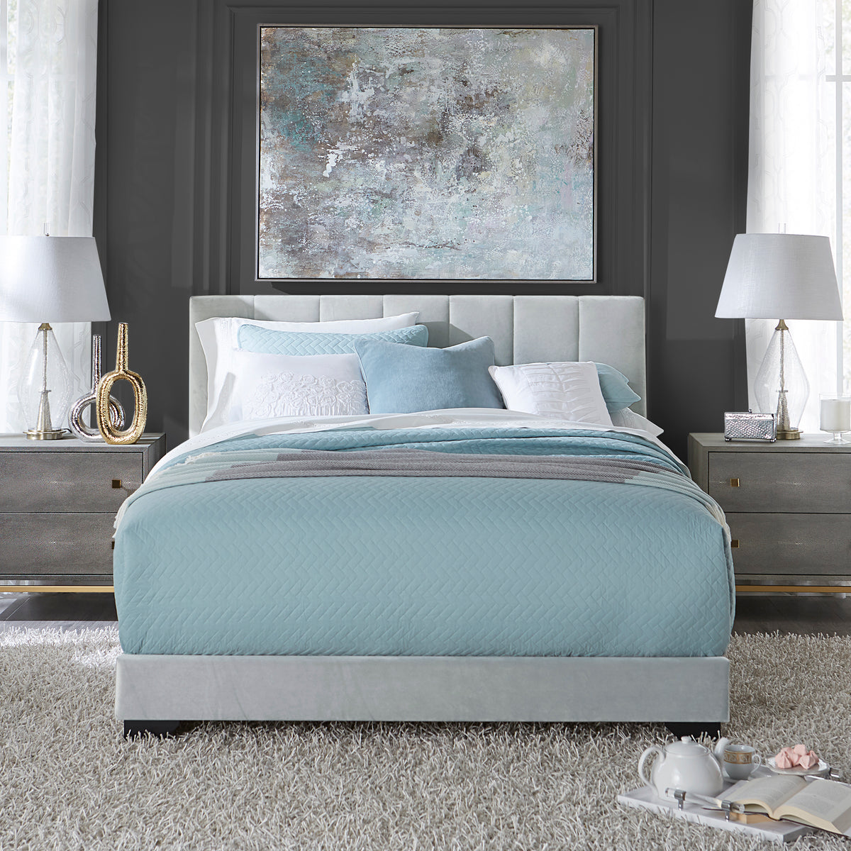 Reece Upholstered Bed