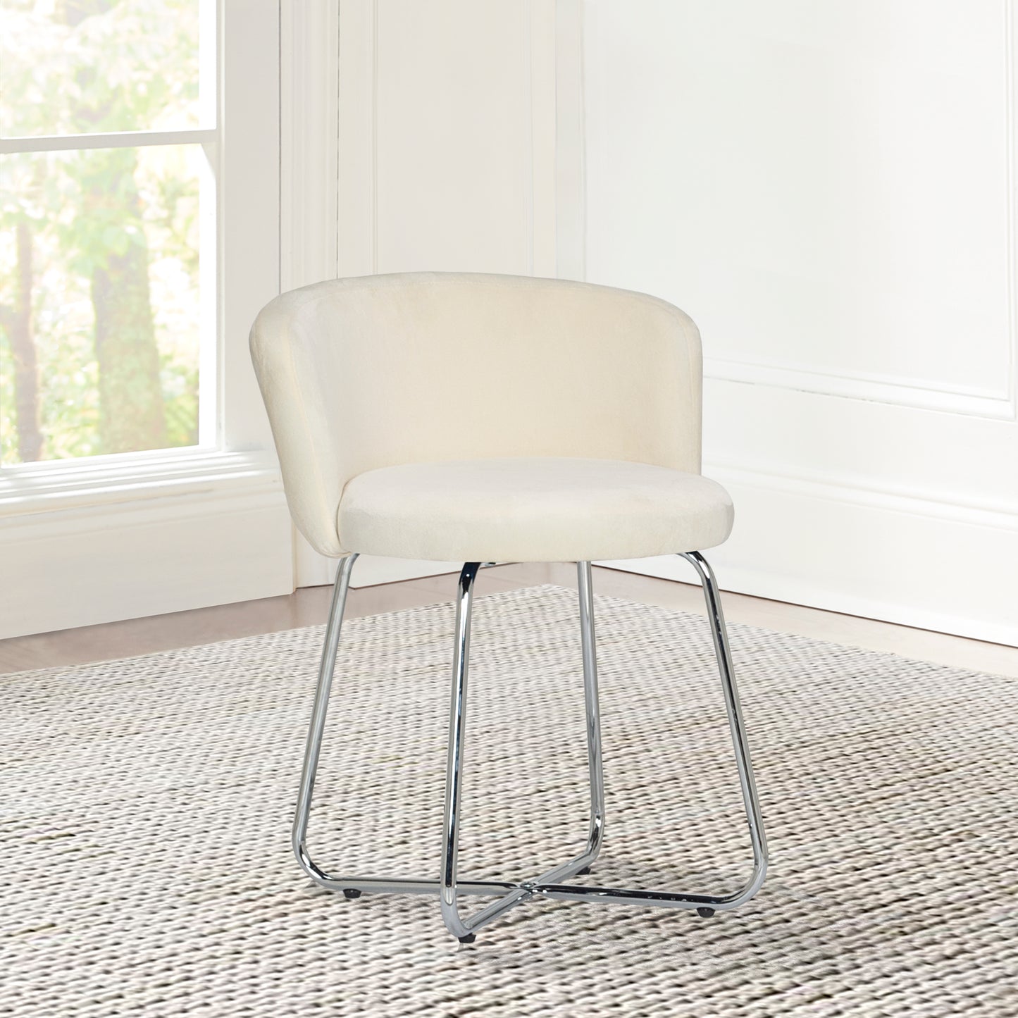 Marisol Metal Vanity Stool
