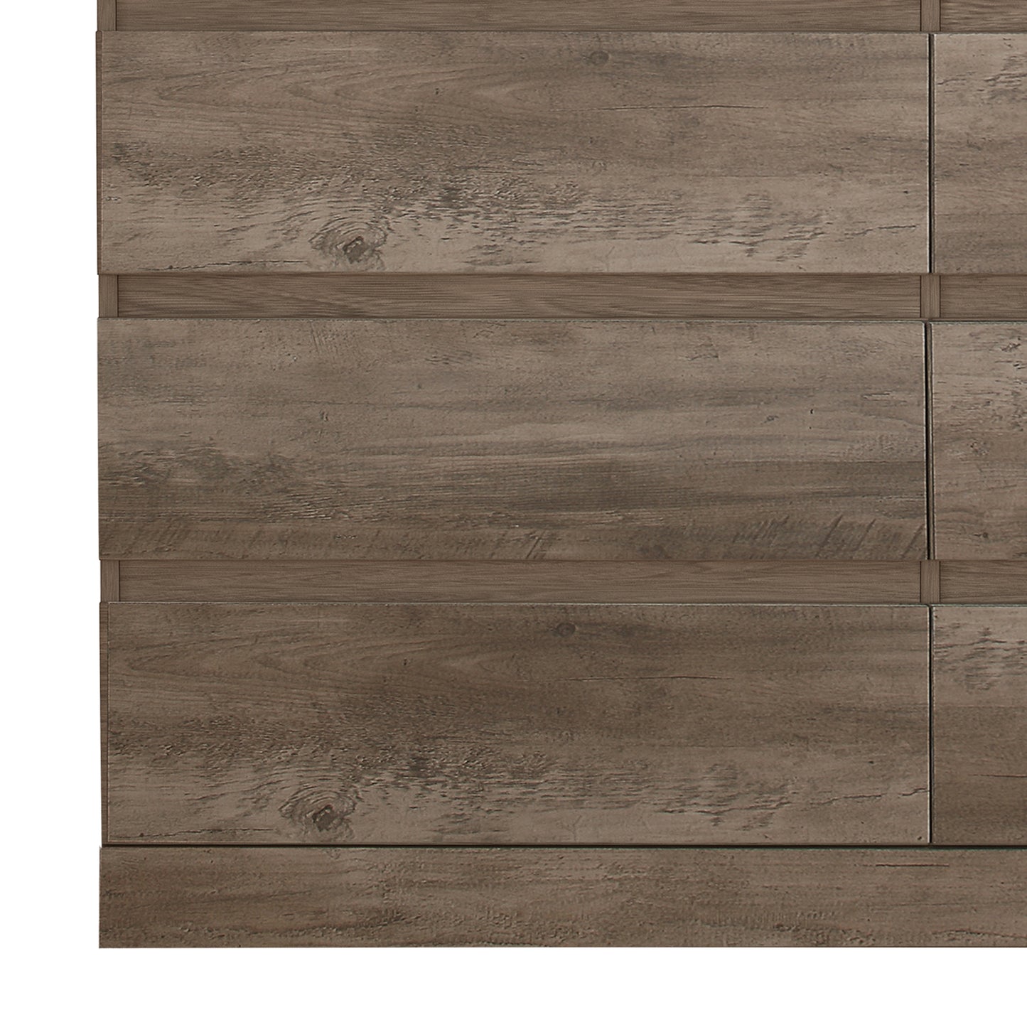 Brindle Wood 6 Drawer Dresser