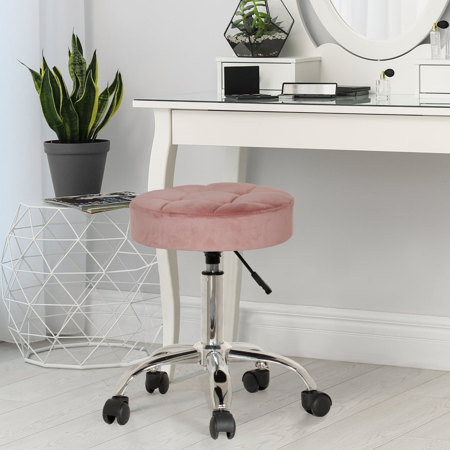 Nora Metal Vanity Stool