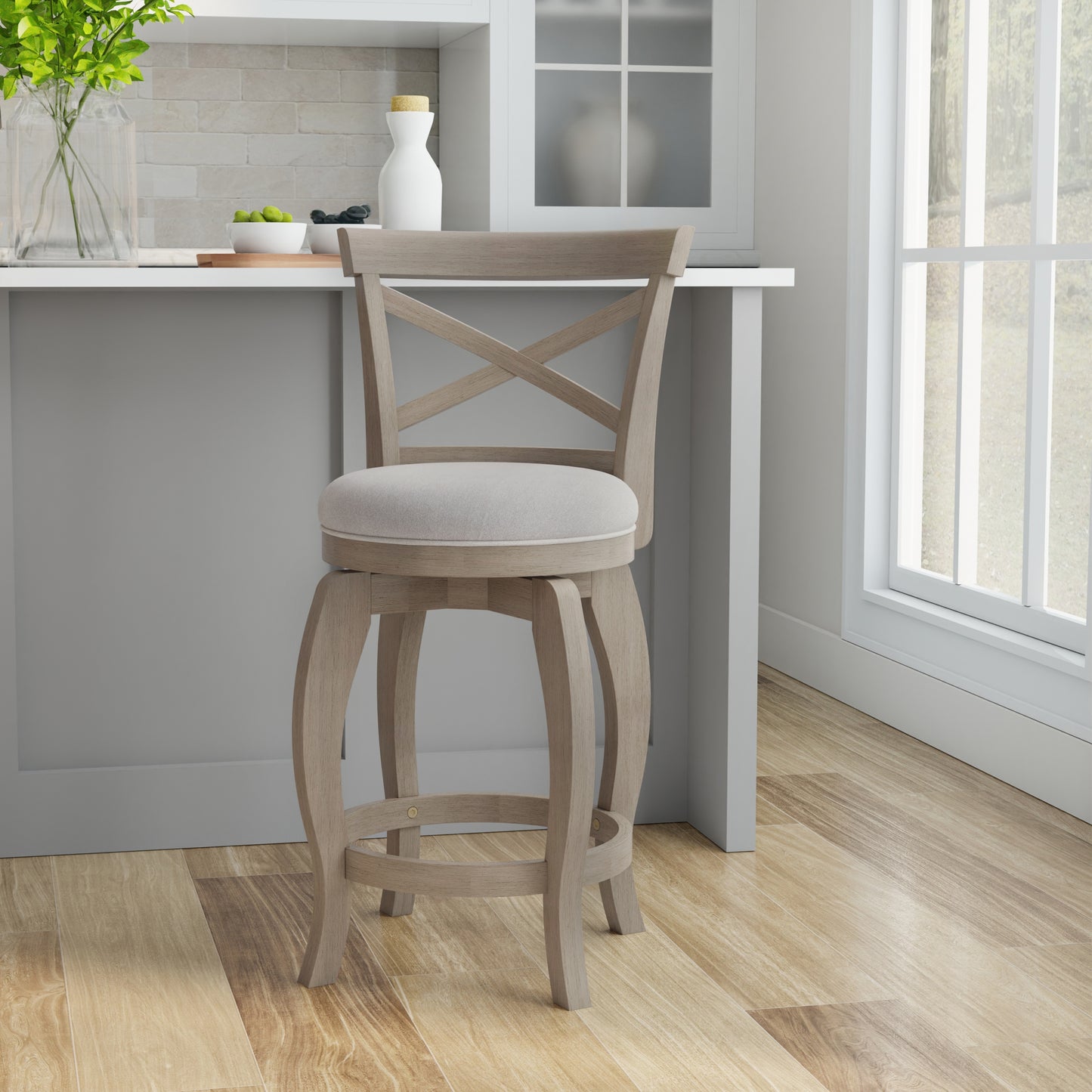 Saddlebrook Wood Stool