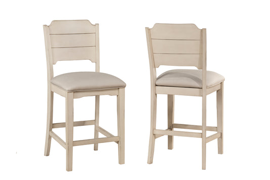 Clarion Upholstered Stool, Set of 2