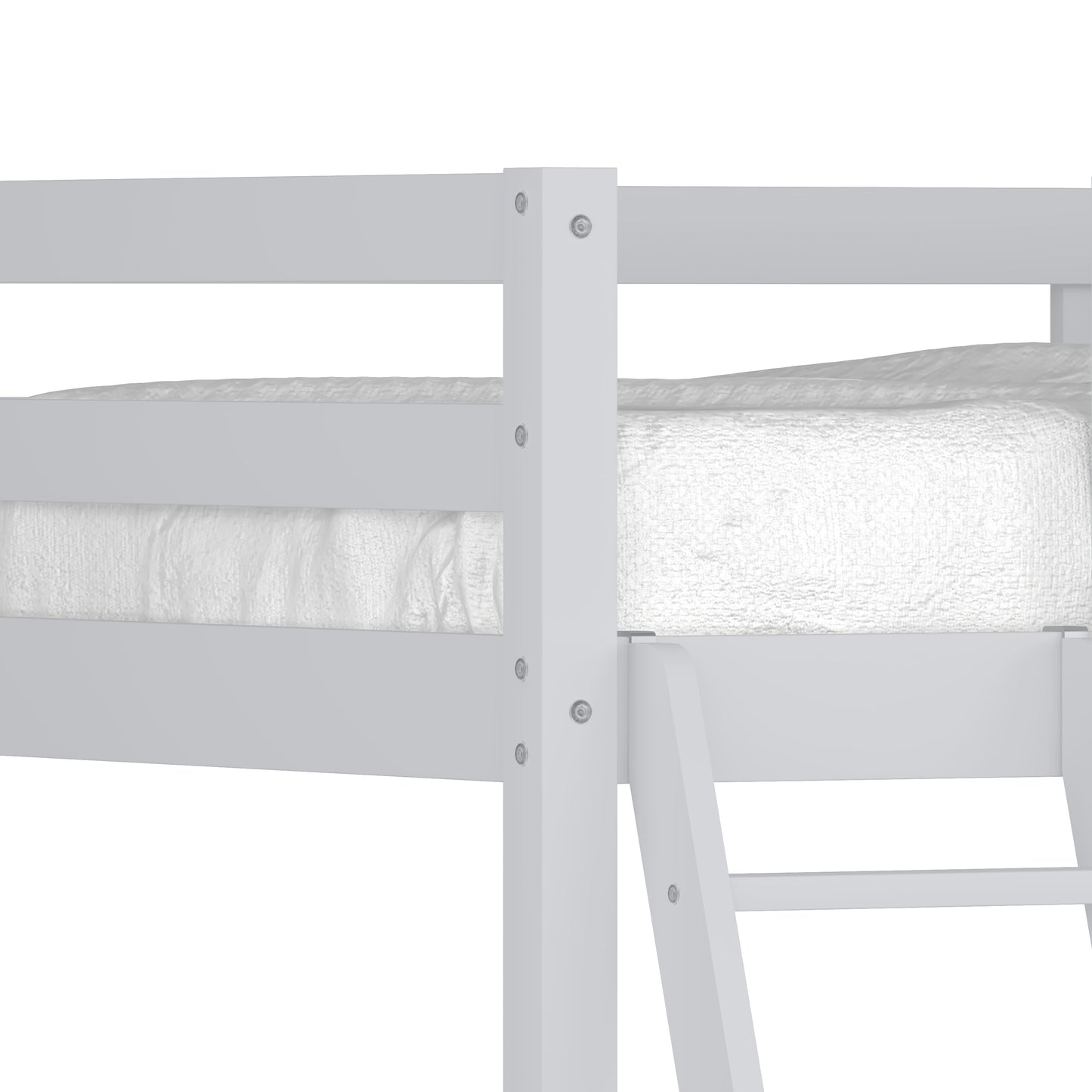 Caspian Wood Twin Loft Bed