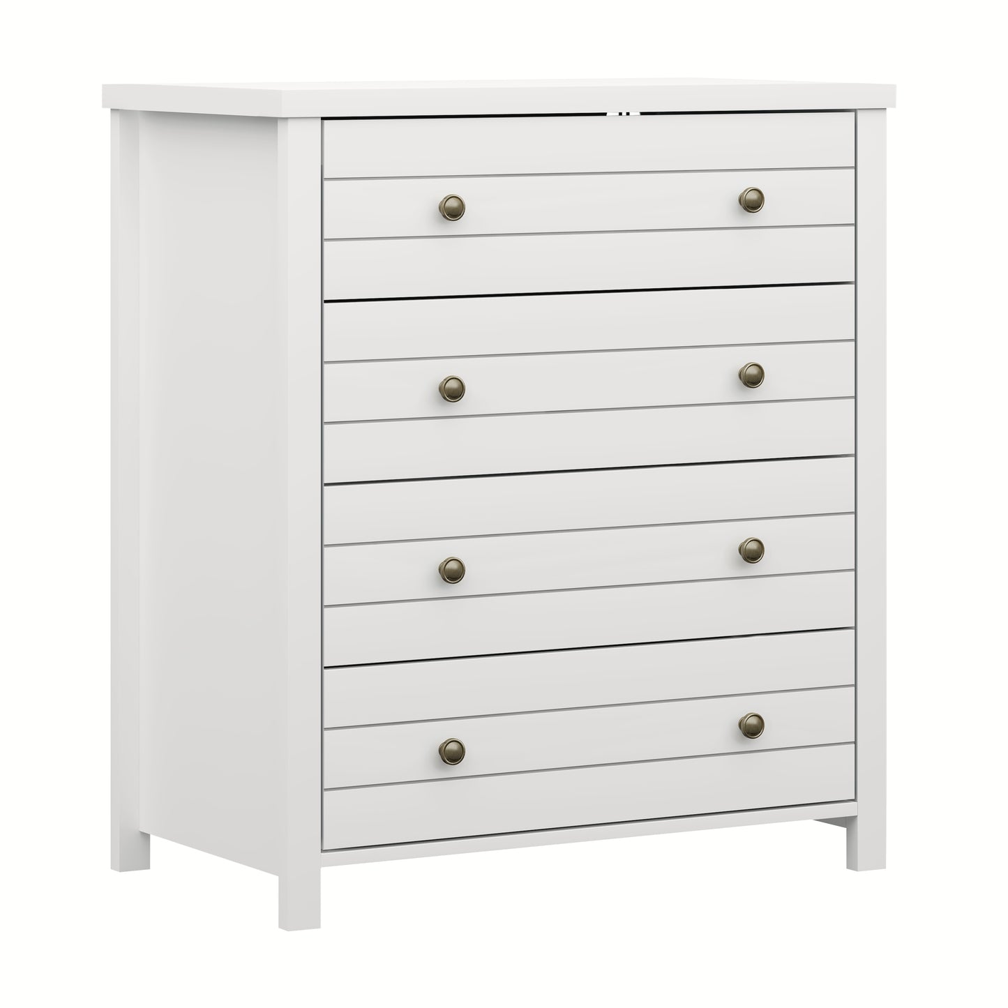 Harmony Wood 4 Drawer Dresser