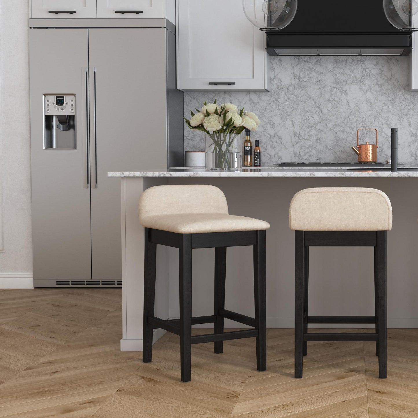 Renmark Wood Stool