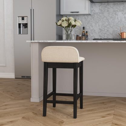 Renmark Wood Stool