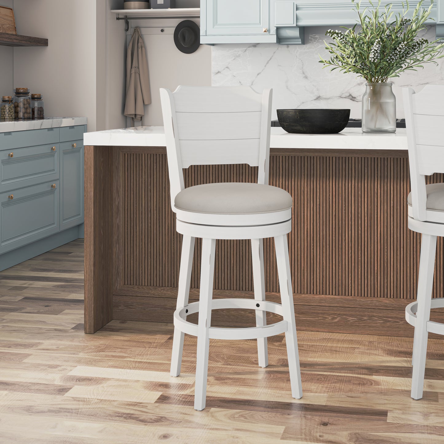 Clarion Wood Stool