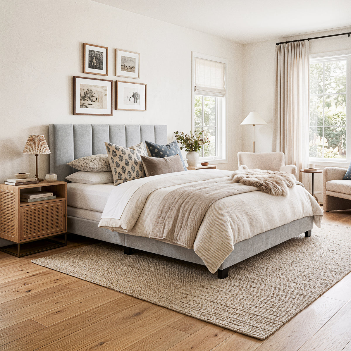 Reece Upholstered Bed